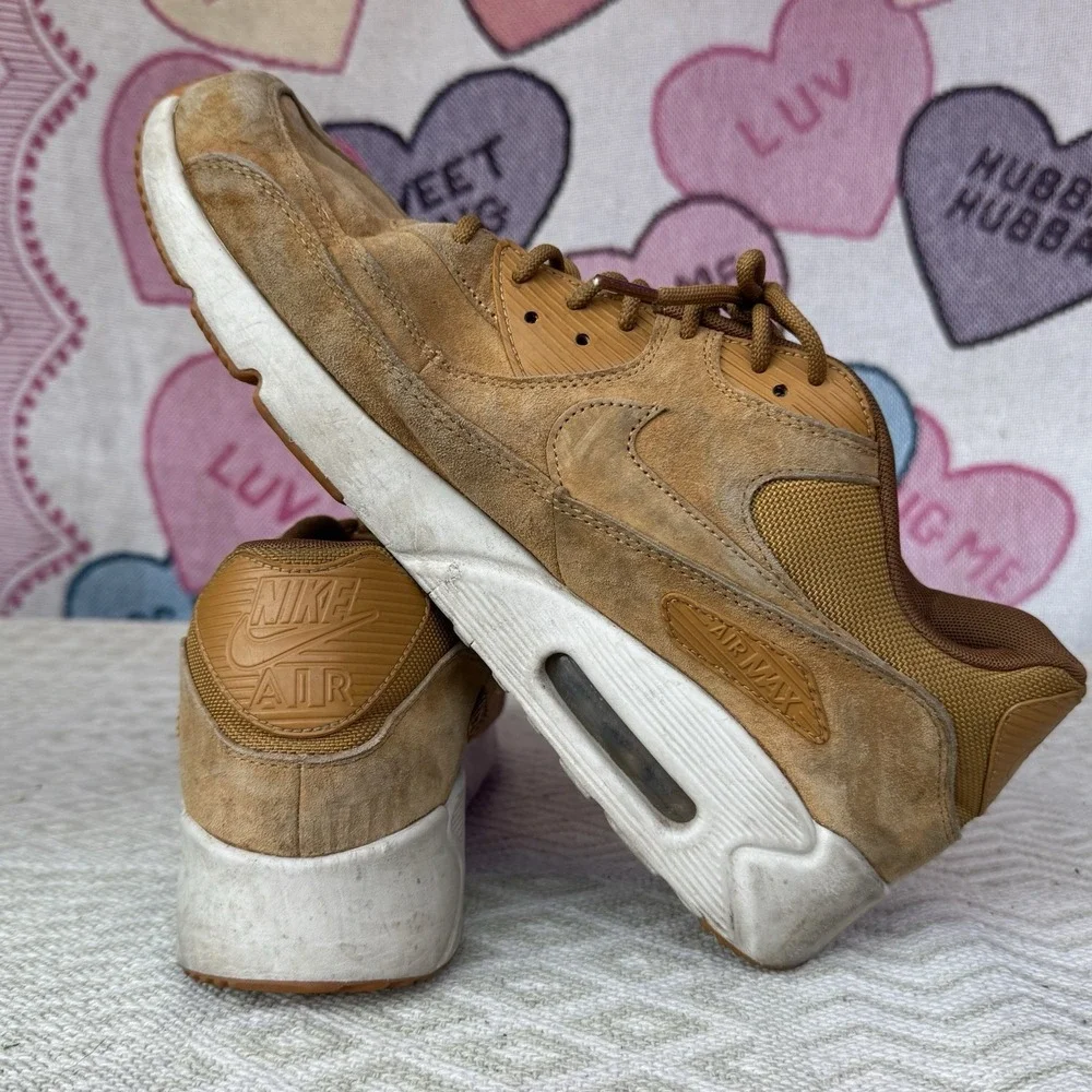 Size 11.5‎ - Nike Air Max 90 Ultra 2.0 Wheat (2018) Sneaker 924447-700 Beige